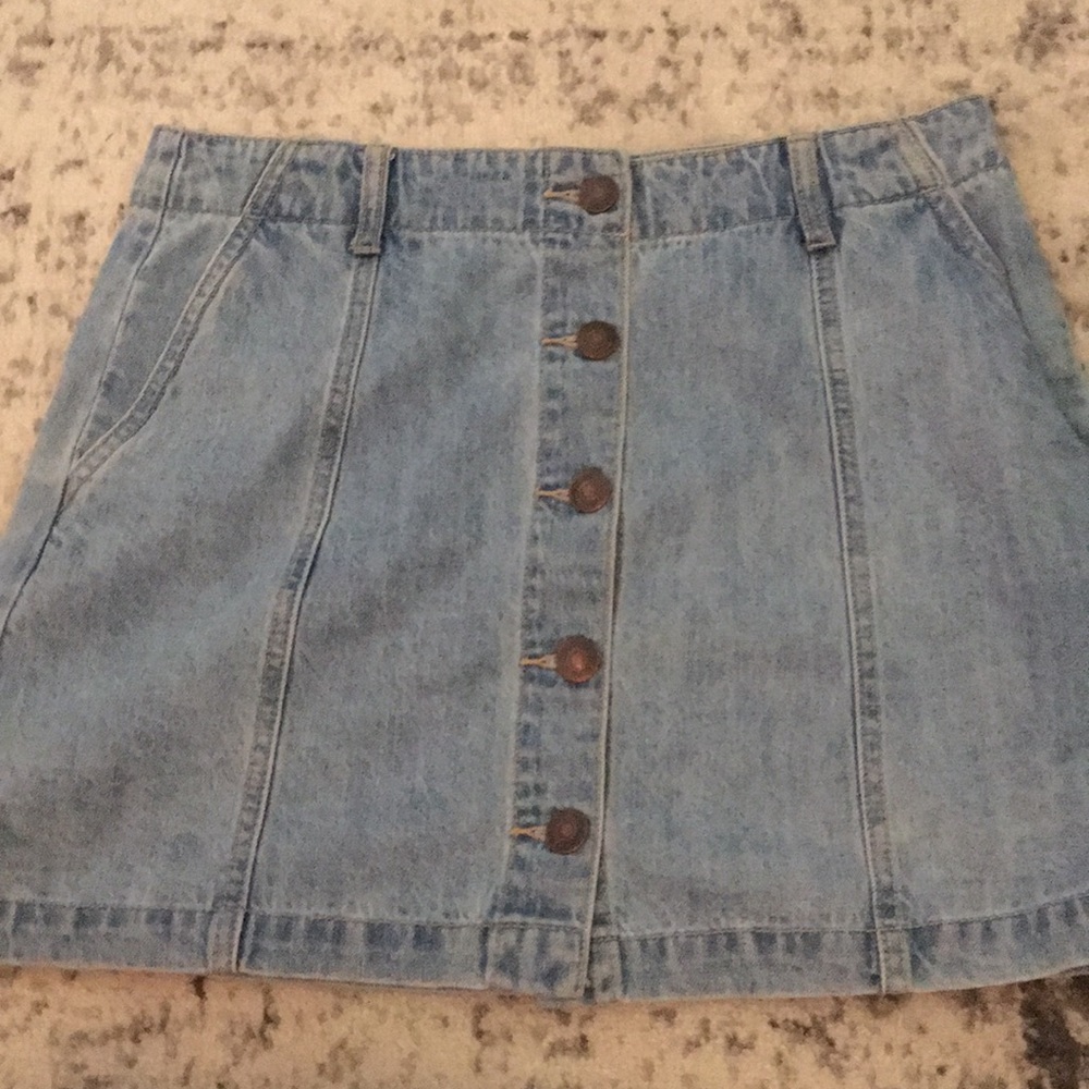 Denim skirt